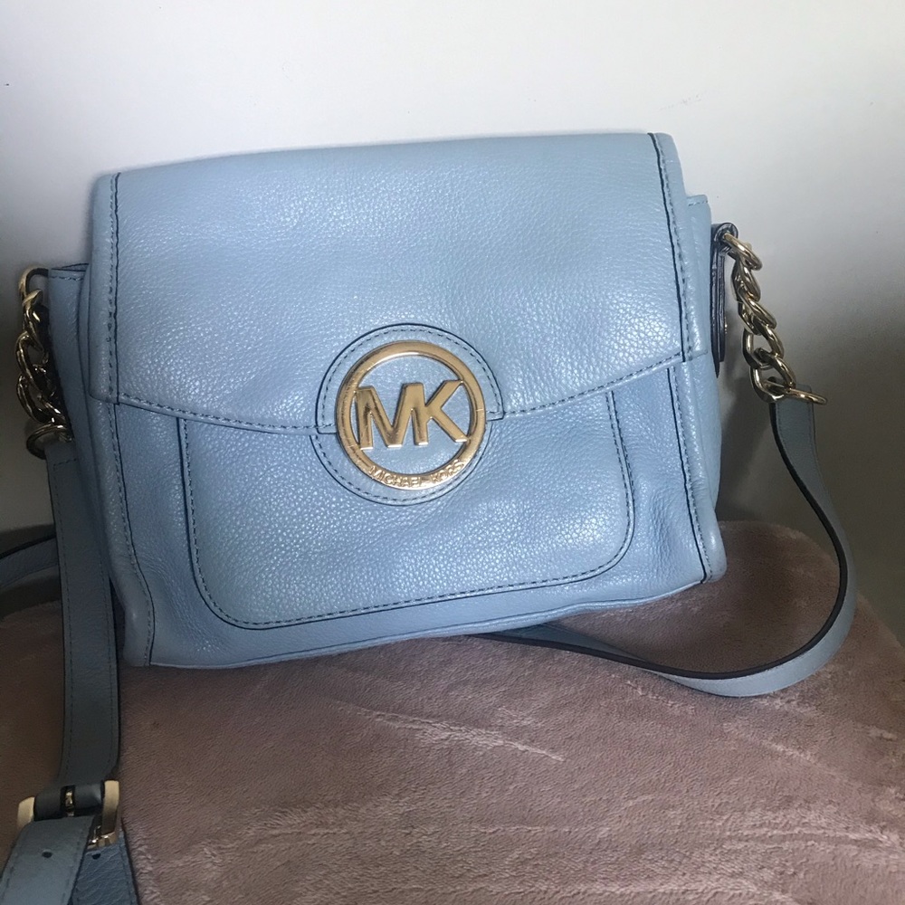 Light Blue Michael Kors Crossbody bag